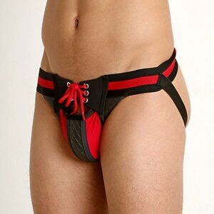 CBU122 Cellblock13 Gridiron Neoprene Jockstrap Red